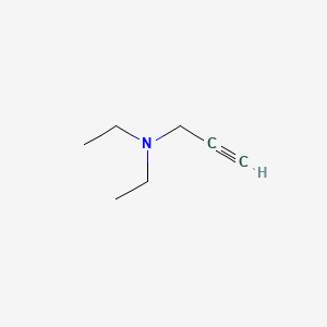 molecular formula C7H13N B1585264 2-丙炔-1-胺，N,N-二乙基- CAS No. 4079-68-9