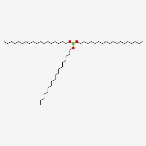 molecular formula C54H111BO3 B1585267 Trioctadecyl borate CAS No. 5337-41-7