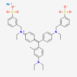 molecular formula C42H46N3NaO6S2 B1585269 Acid Blue 15 CAS No. 5863-46-7