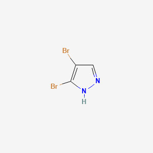 molecular formula C3H2Br2N2 B1585270 3,4-二溴-1H-吡唑 CAS No. 5932-18-3