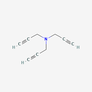 molecular formula C9H9N B1585275 三丙炔胺 CAS No. 6921-29-5