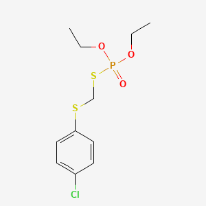 molecular formula C11H16ClO3PS2 B1585276 Danifos CAS No. 7173-84-4