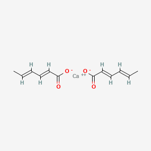 molecular formula C6H8CaO2 B1585277 Calcium sorbate CAS No. 7492-55-9