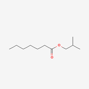 molecular formula C11H22O2 B1585279 异丁基庚酸酯 CAS No. 7779-80-8