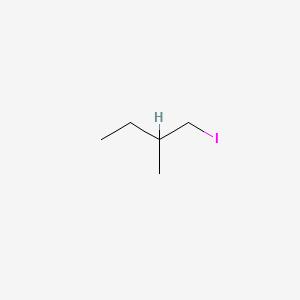 molecular formula C5H11I B1585290 (S)-(+)-1-碘-2-甲基丁烷 CAS No. 29394-58-9