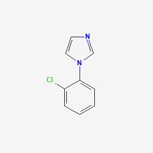 molecular formula C9H7ClN2 B1585294 1-(2-氯苯基)咪唑 CAS No. 51581-50-1