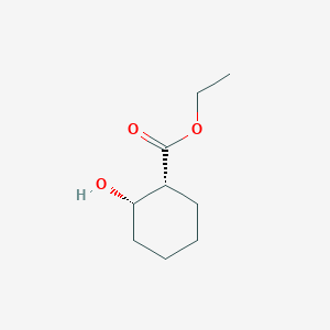 molecular formula C9H16O3 B1585310 cis-Ethyl 2-hydroxycyclohexanecarboxylate CAS No. 6149-52-6