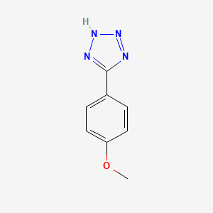 molecular formula C8H8N4O B1585312 5-(4-methoxyphenyl)-2H-tetrazole CAS No. 6926-51-8