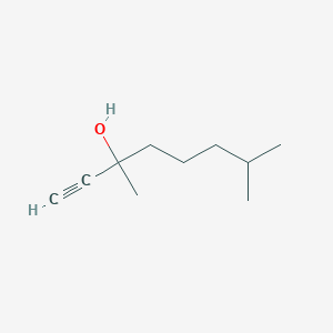 B158532 3,7-Dimethyloct-1-yn-3-ol CAS No. 1604-26-8