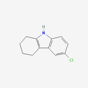 molecular formula C12H12ClN B1585321 6-Chloro-2,3,4,9-tetrahydro-1H-carbazole CAS No. 36684-65-8