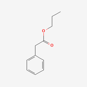 molecular formula C11H14O2 B1585323 苯乙酸丙酯 CAS No. 4606-15-9