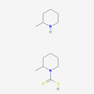 molecular formula C13H26N2S2 B1585331 Pipecolyldithiocarbamic Acid Pipecolinium Salt CAS No. 7256-21-5