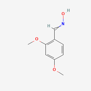 molecular formula C9H11NO3 B1585335 2,4-二甲氧基苯甲醛肟 CAS No. 31874-34-7