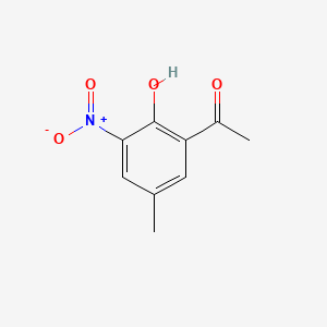 molecular formula C9H9NO4 B1585340 2'-羟基-5'-甲基-3'-硝基苯乙酮 CAS No. 66108-30-3