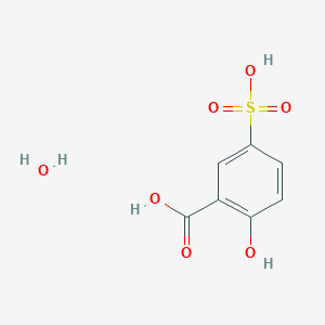 molecular formula C7H8O7S B1585344 5-Sulfosalicylic acid hydrate CAS No. 304851-84-1
