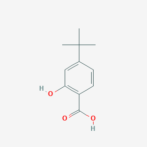 molecular formula C11H14O3 B1585351 4-(叔丁基)-2-羟基苯甲酸 CAS No. 4578-63-6