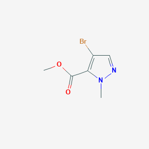 molecular formula C6H7BrN2O2 B1585354 methyl 4-bromo-1-methyl-1H-pyrazole-5-carboxylate CAS No. 514816-42-3