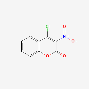molecular formula C9H4ClNO4 B1585357 4-Chloro-3-nitrocoumarin CAS No. 38464-20-9