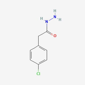 molecular formula C8H9ClN2O B1585358 2-(4-Chlorophenyl)acetohydrazide CAS No. 57676-51-4