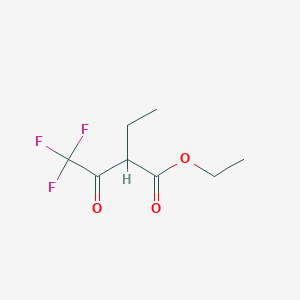 molecular formula C8H11F3O3 B1585359 Ethyl 2-ethyl-4,4,4-trifluoro-3-oxobutanoate CAS No. 3854-50-0