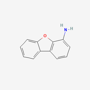 molecular formula C12H9NO B1585361 4-Dibenzofuranamine CAS No. 50548-43-1