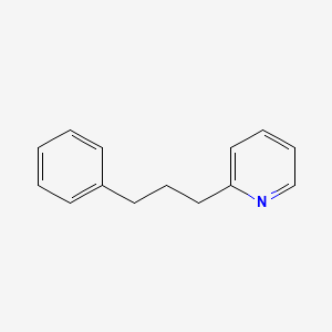 molecular formula C14H15N B1585362 2-(3-苯基丙基)吡啶 CAS No. 2110-18-1