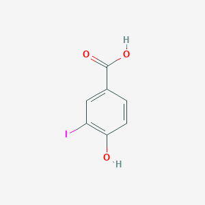 molecular formula C7H5IO3 B1585363 4-羟基-3-碘苯甲酸 CAS No. 37470-46-5