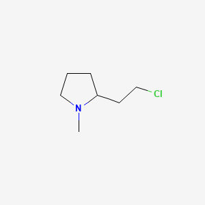 2-(2-Chloroethyl)-1-methylpyrrolidine