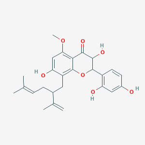 molecular formula C26H30O7 B1585377 Kushenol N CAS No. 102490-65-3