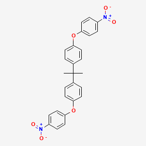 Propane, 2,2-bis(p-(p-nitrophenoxy)phenyl)-