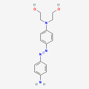 molecular formula C16H20N4O2 B1585380 Disperse Black 9 CAS No. 20721-50-0
