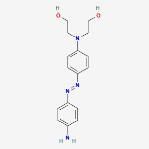 molecular formula C16H20N4O2 B1585380 Disperse black 9 CAS No. 20721-50-0