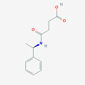 molecular formula C12H15NO3 B1585381 (R)-(+)-N-(1-Phenylethyl)succinamic acid CAS No. 21752-33-0