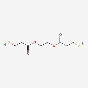 molecular formula C8H14O4S2 B1585385 Ethylene bis(3-mercaptopropionate) CAS No. 22504-50-3