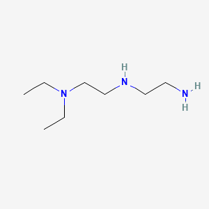 molecular formula C8H21N3 B1585392 1,1-二乙基二乙烯三胺 CAS No. 24426-16-2