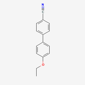 molecular formula C15H13NO B1585401 [1,1'-Biphenyl]-4-carbonitrile, 4'-ethoxy- CAS No. 58743-78-5