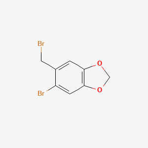 5-Bromo-6-(bromomethyl)benzo[d][1,3]dioxole