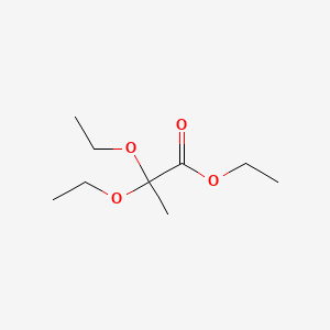 molecular formula C9H18O4 B1585406 乙基2,2-二乙氧基丙酸酯 CAS No. 7476-20-2
