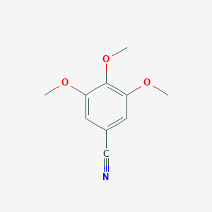 molecular formula C10H11NO3 B158541 3,4,5-Trimethoxybenzonitrile CAS No. 1885-35-4