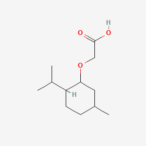 molecular formula C12H22O3 B1585411 (-)-Menthyloxyacetic acid CAS No. 40248-63-3