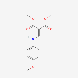 2-((4-Methoxyphenylamino)methylene)malonic acid diethyl ester