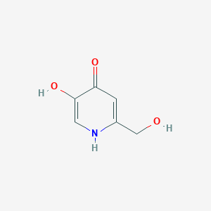 molecular formula C6H7NO3 B1585430 6-(Hydroxymethyl)pyridine-3,4-diol CAS No. 31883-16-6