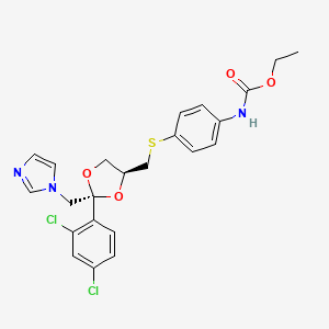 molecular formula C23H23Cl2N3O4S B1585435 R 64181 CAS No. 95480-32-3