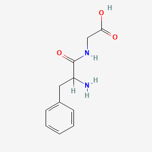 molecular formula C11H14N2O3 B1585436 苯丙氨酸-甘氨酸 CAS No. 721-90-4