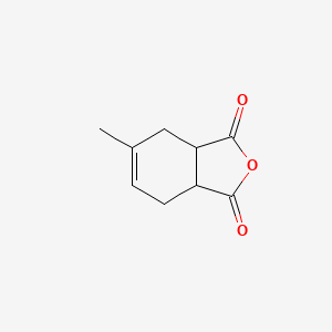 molecular formula C9H10O3 B1585440 4-Methyl-1,2,3,6-tetrahydrophthalic anhydride CAS No. 3425-89-6