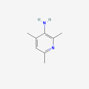 molecular formula C8H12N2 B1585442 2,4,6-Trimethylpyridin-3-amine CAS No. 51467-70-0