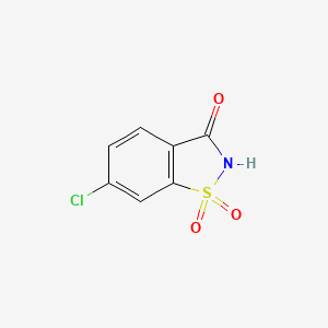 molecular formula C7H4ClNO3S B1585447 6-Chlorosaccharin CAS No. 46149-10-4
