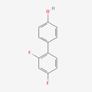 molecular formula C12H8F2O B1585448 4-(2,4-Difluorophenyl)phenol CAS No. 59089-68-8