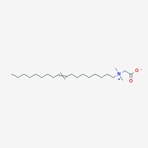 molecular formula C22H45NO3 B1585451 (Carboxymethyl)dimethyloleylammonium hydroxide CAS No. 871-37-4