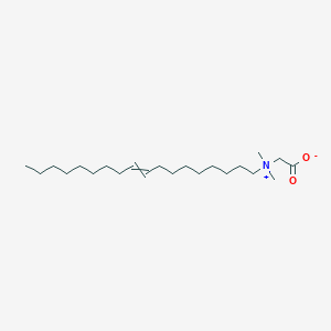 molecular formula C22H43NO2 B1585451 2-[Dimethyl(octadec-9-enyl)azaniumyl]acetate CAS No. 871-37-4